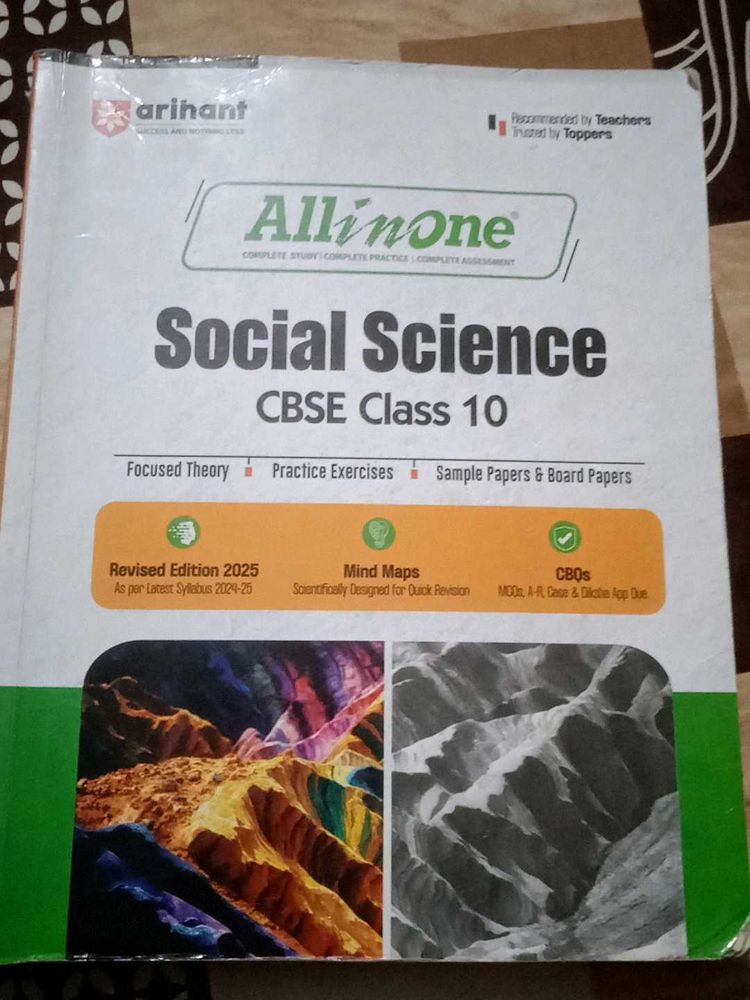 Arihant All In One Social Science CBSE Class 10