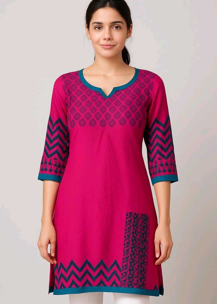 A-LINE KURTI - ROSE