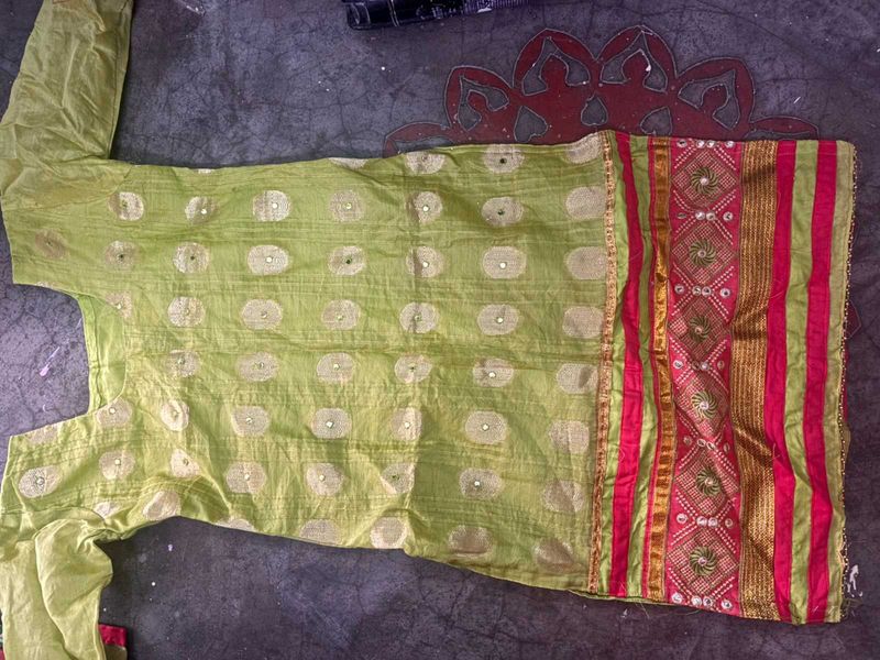 Lime Green Salwar Kameez