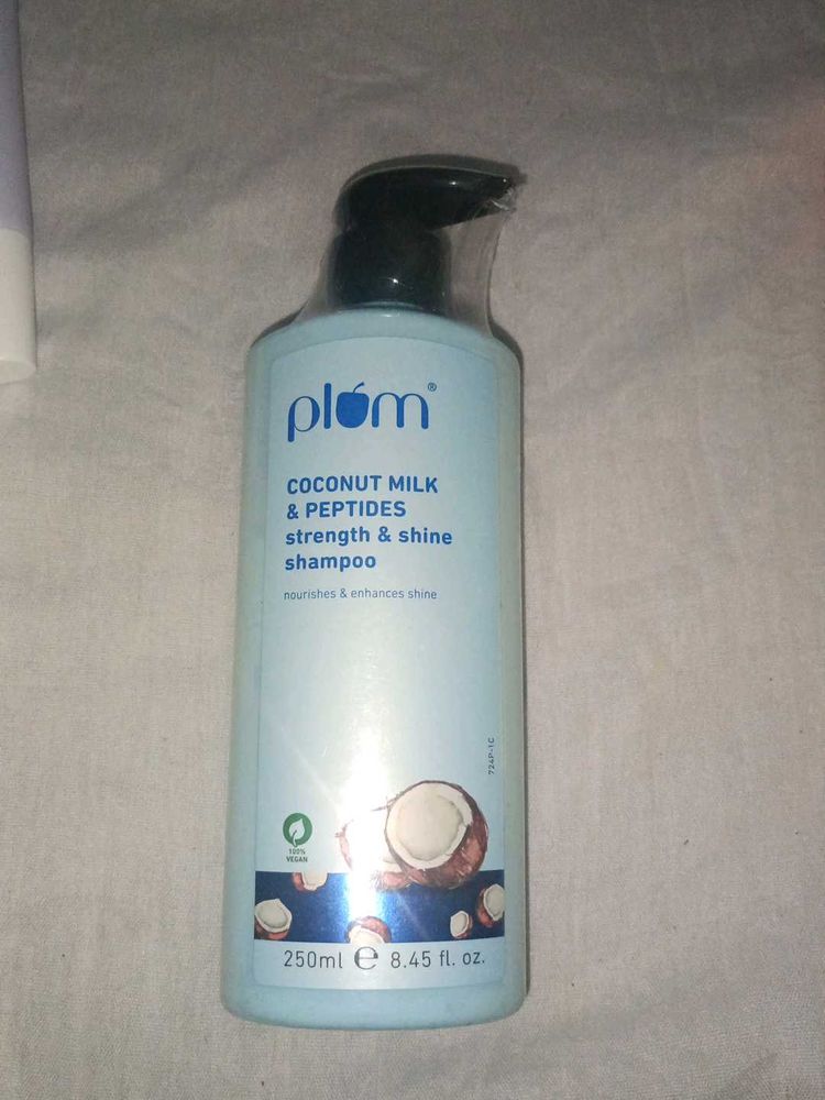Plum Coconut Milk And Peptides Shampoo