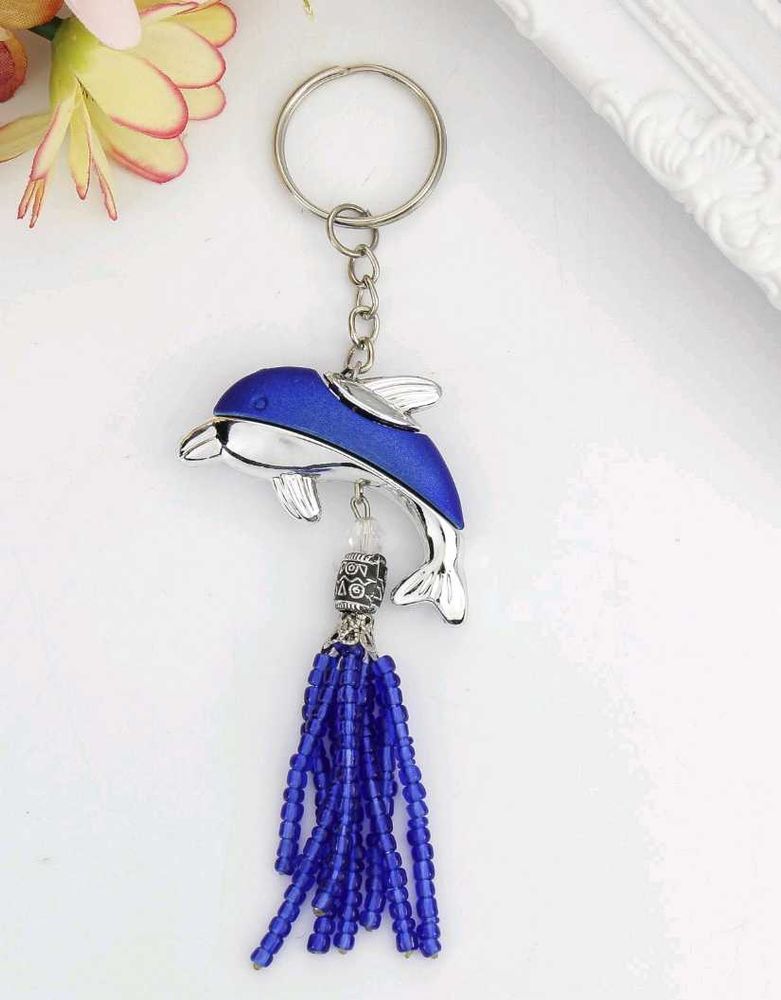 Handmade Beautiful Dolphin Keychain 🐬