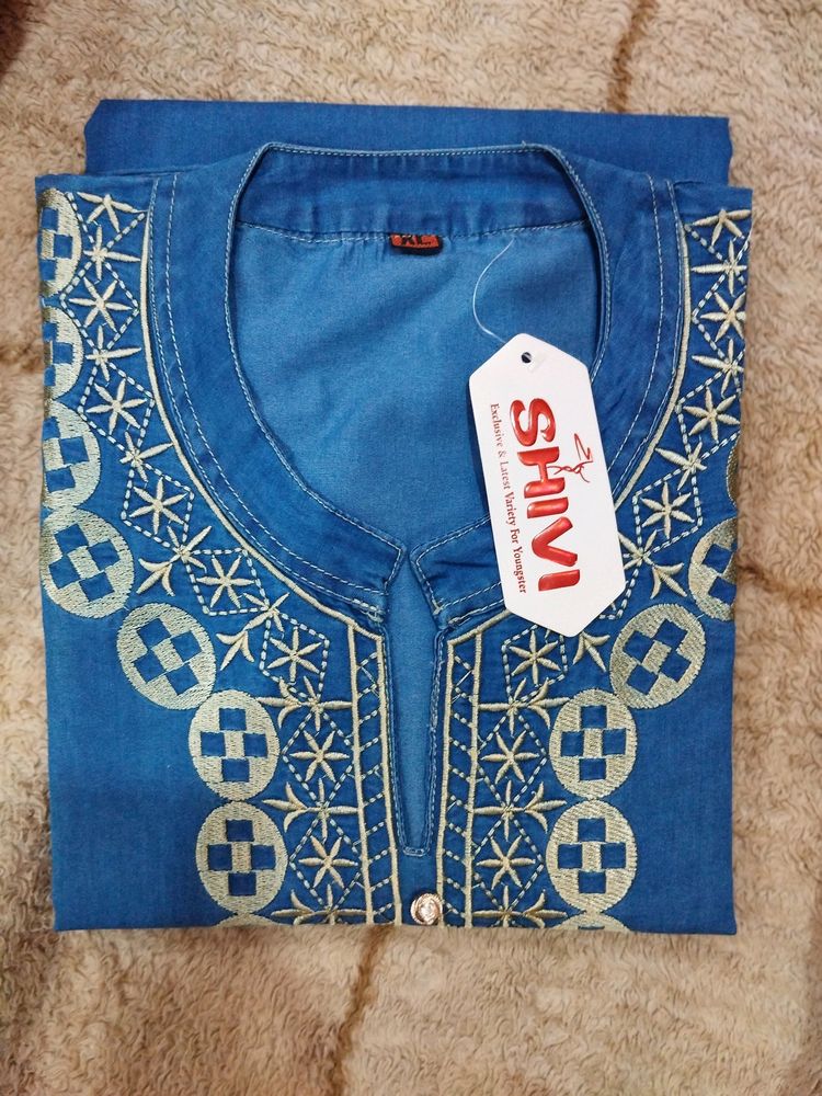 Denim Kurti