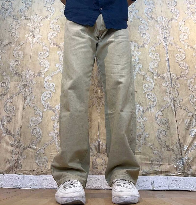 Dickies Camel Brown Relaxed Fit Pant Size 30/32