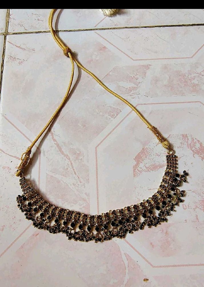 Golden and Black necklace