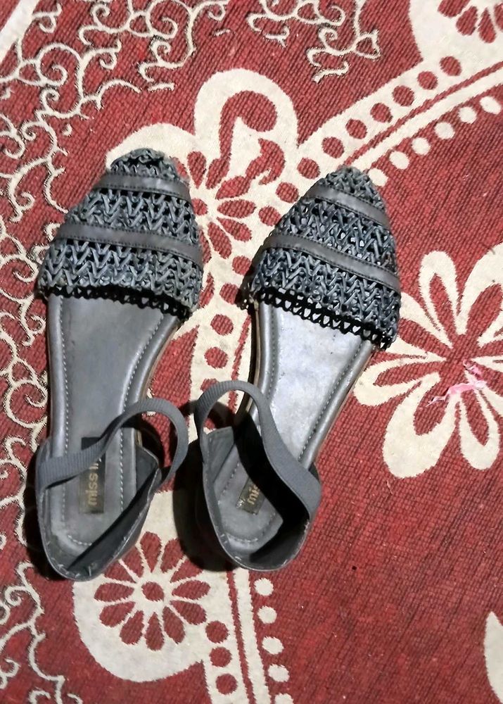 Gray Miss Unique Sandals
