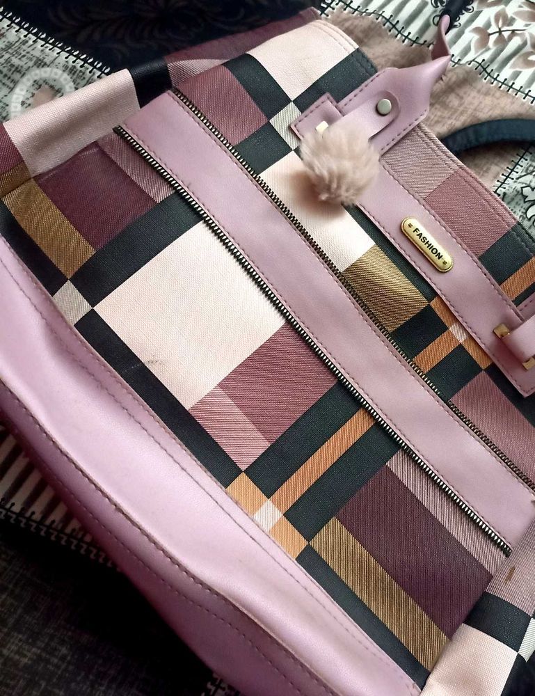 Pink Handbag Big Size Premium