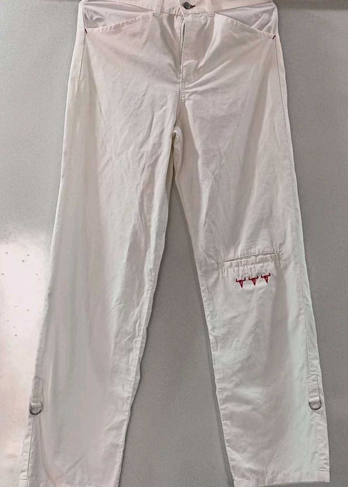 White Cargo Jean