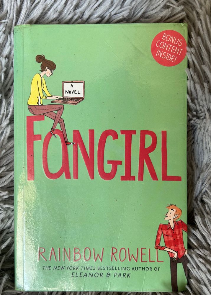 Fangirl Fiction Book by Rainbow Rowell