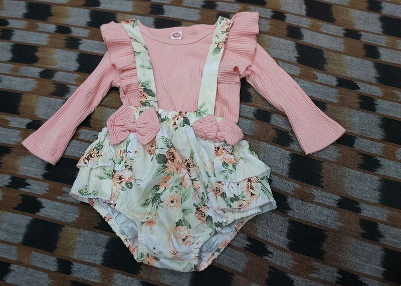 Imported Suspender Set For Baby Girl