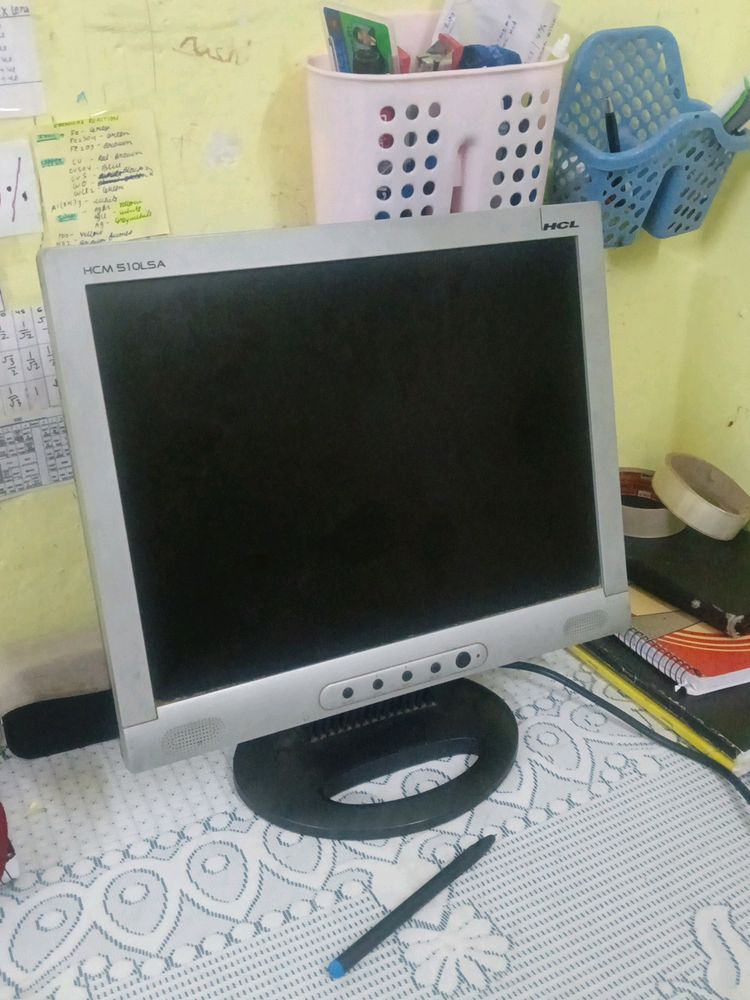 NEGOTIABLE PRICE Fully Working HCL. monitor Just N