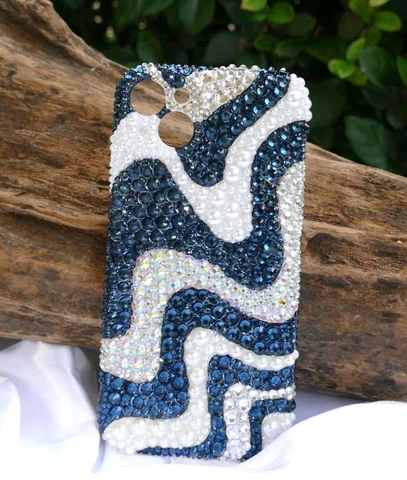 Blue White Phone Case 🧿