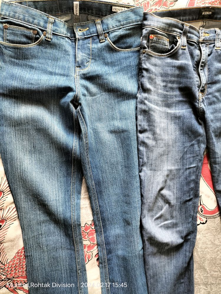Two Pairs of Women&#39;s Jeans