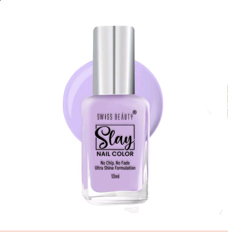 Swiss Beauty, Slay Nail Color. Shade 62