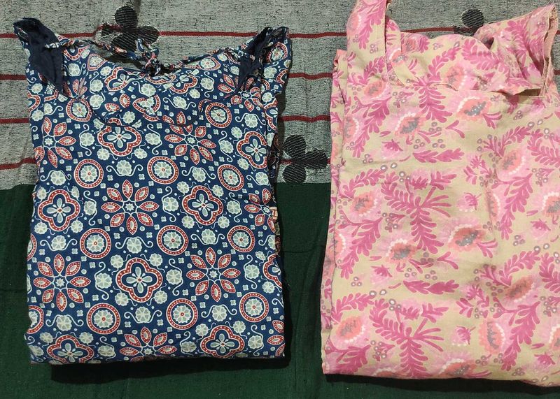 Combo Kurta sets Pure cotton New