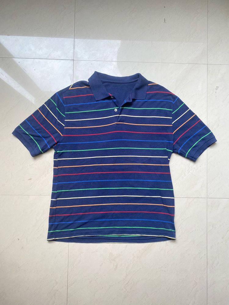 Striped Polo Shirt