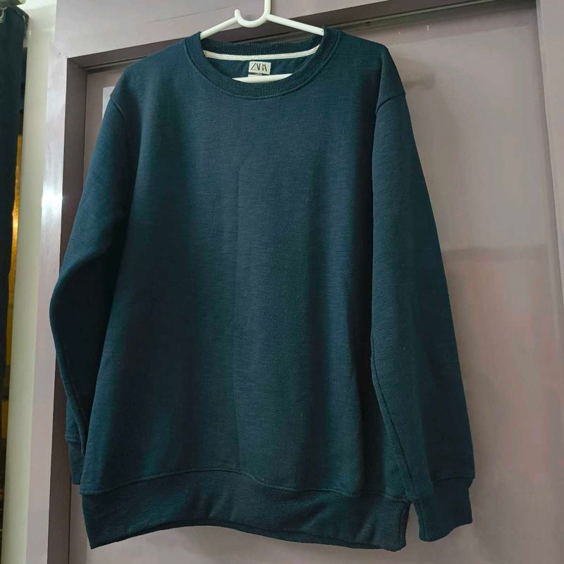 ZARA Dark Green Pullover