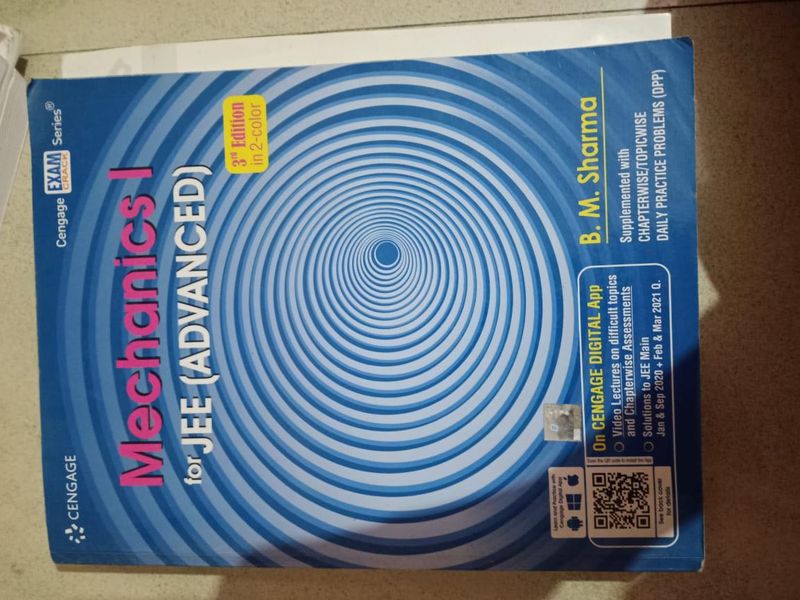 Mechanics I for JEE (Advanced) by B.M. Sharma