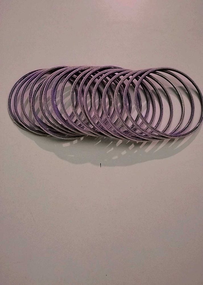 Purple Bangles Set