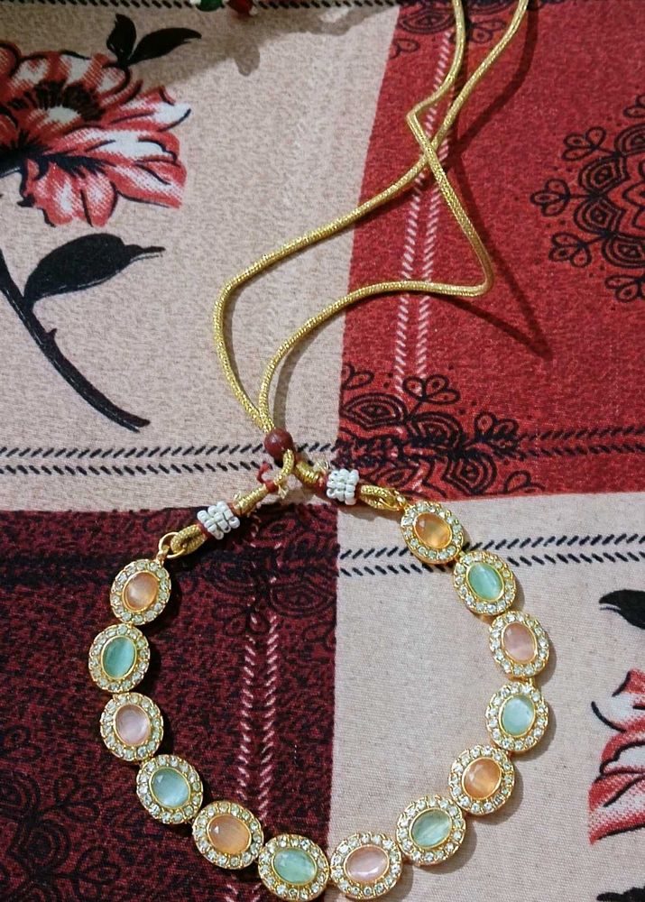 Necklace with stones
