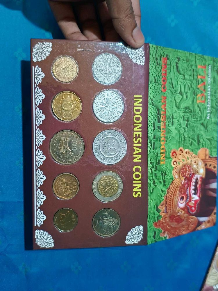 Indonesia Coin Set with original cover, Rare