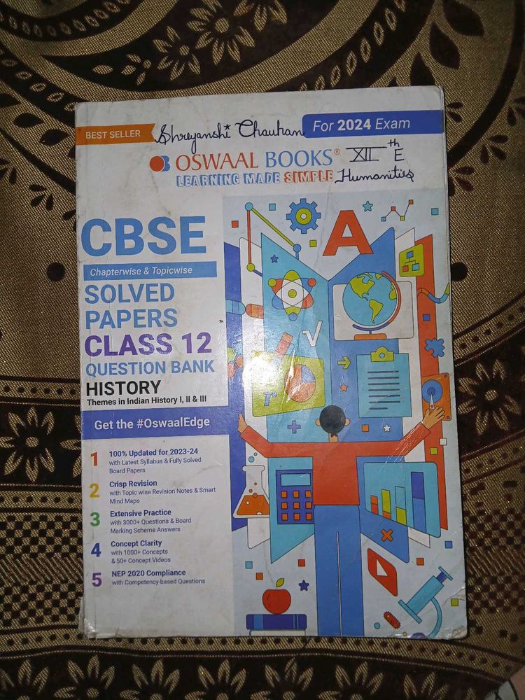 Oswaal CBSE Class 12 History Question Bank