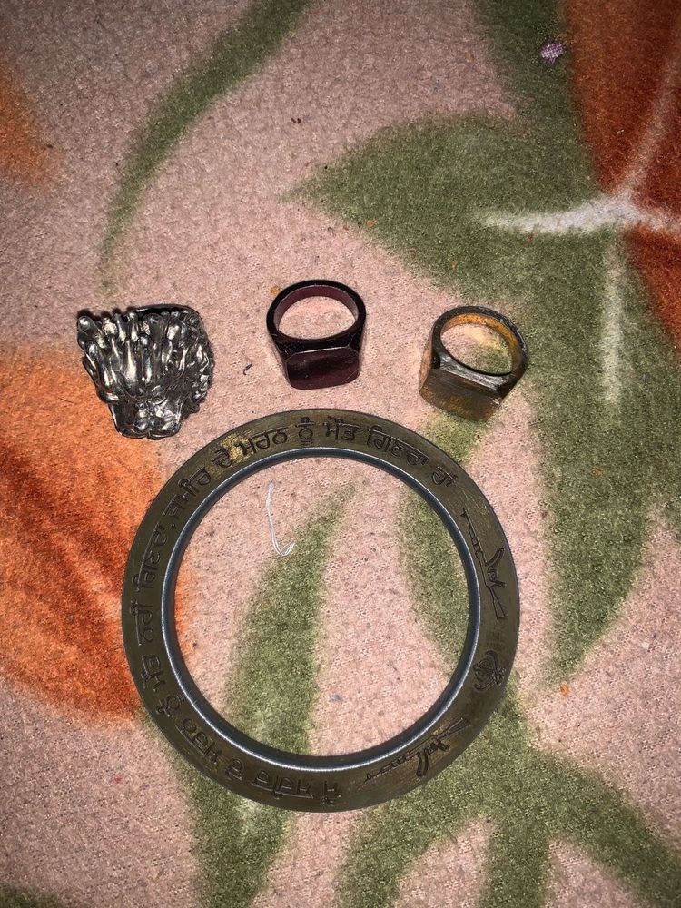 Jewellery Set - Rings and Bangle