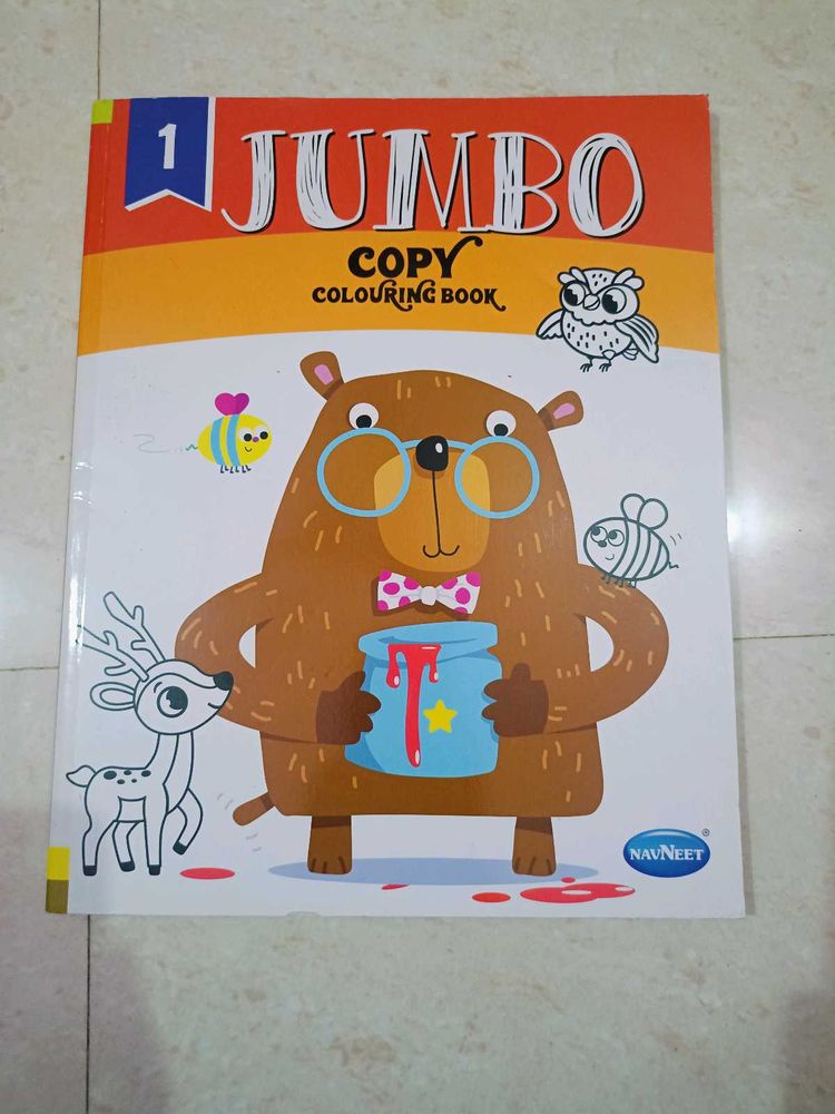 Junbo Copy Colouring Book