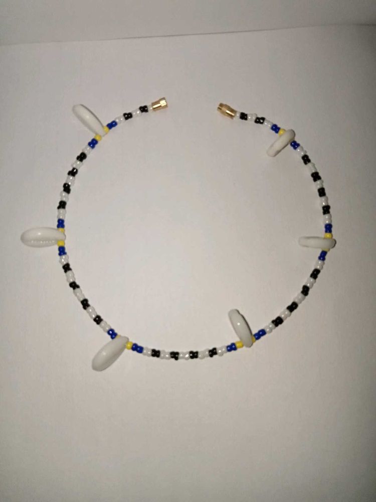 Beaded Seashell Anklet