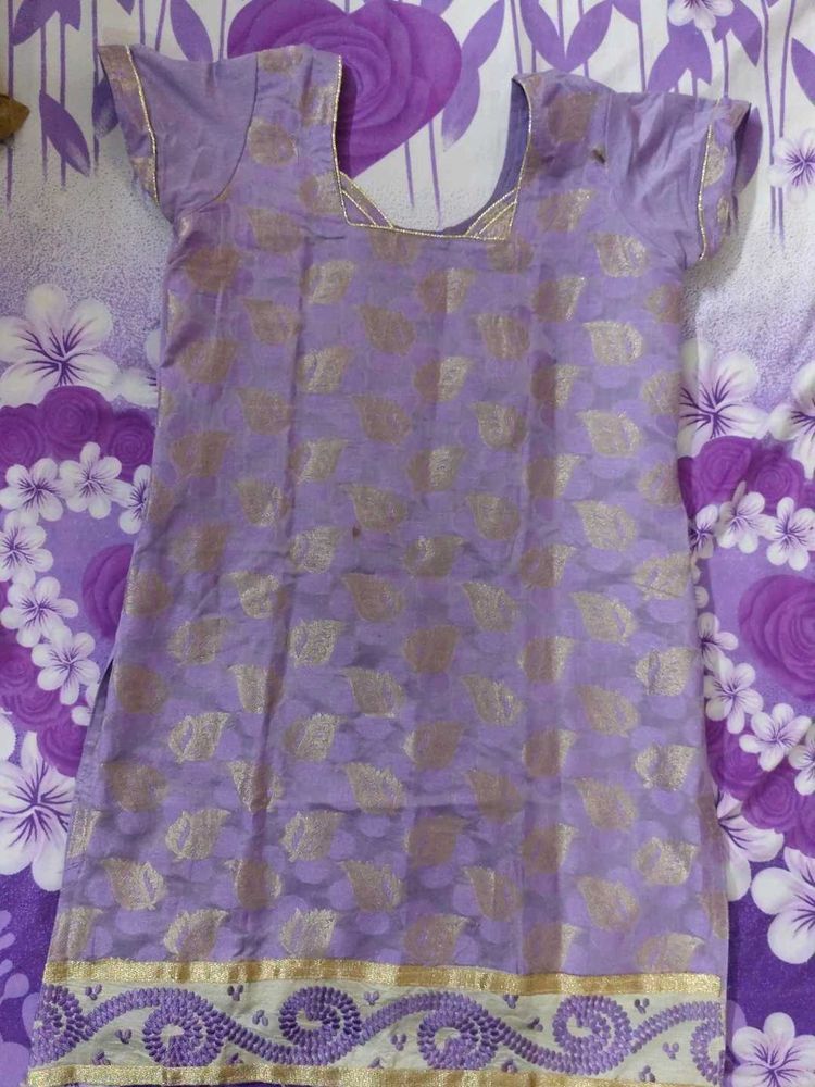 Elegant Lilac Kurta
