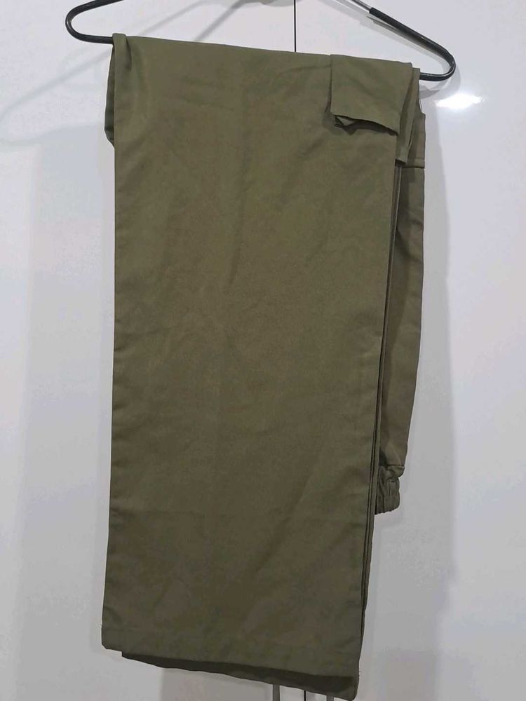 Olive Green Cargo Pants
