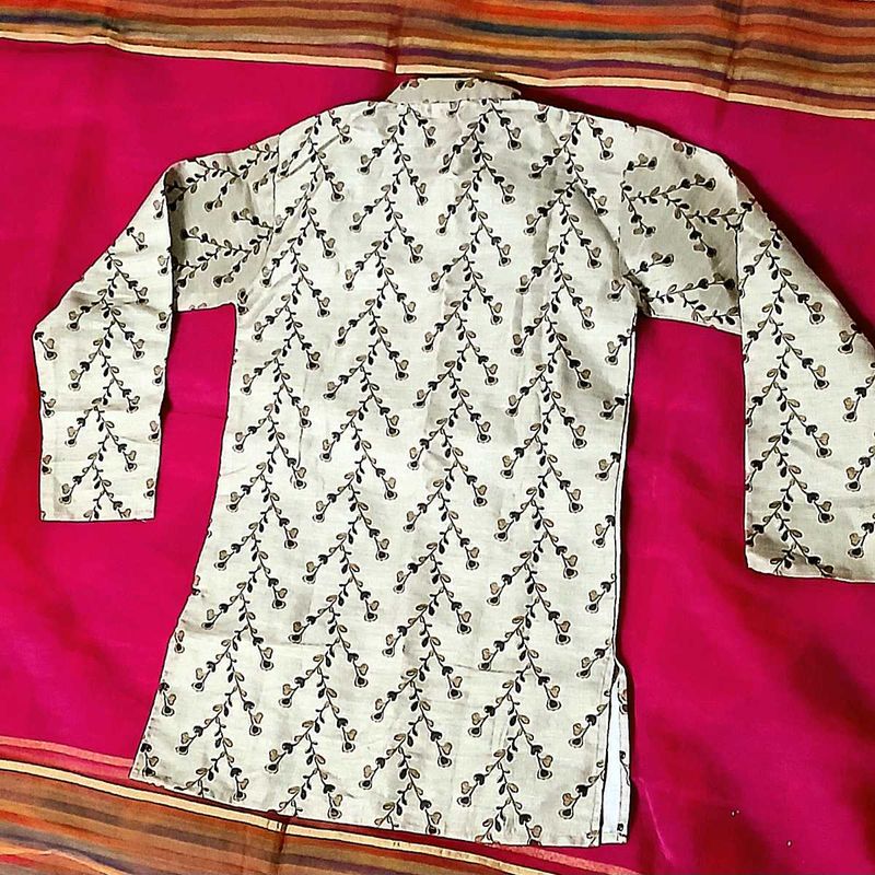 Floral Print Kurta