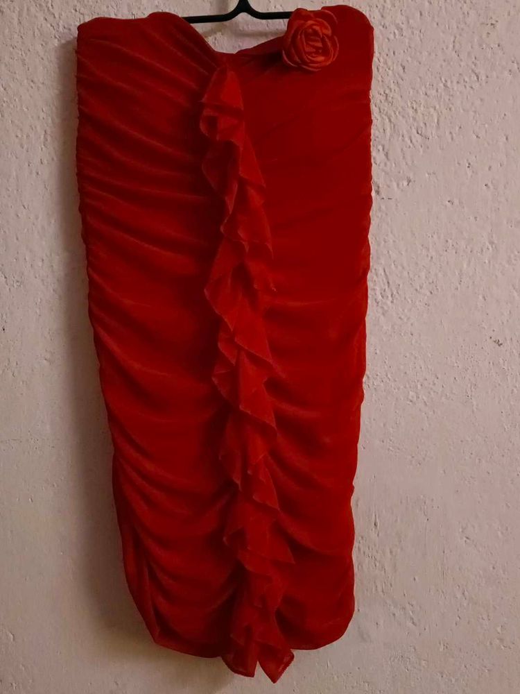 Valentine Special Red Tube Dress