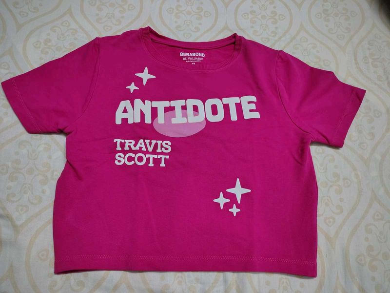 Rose Colour Tshirt