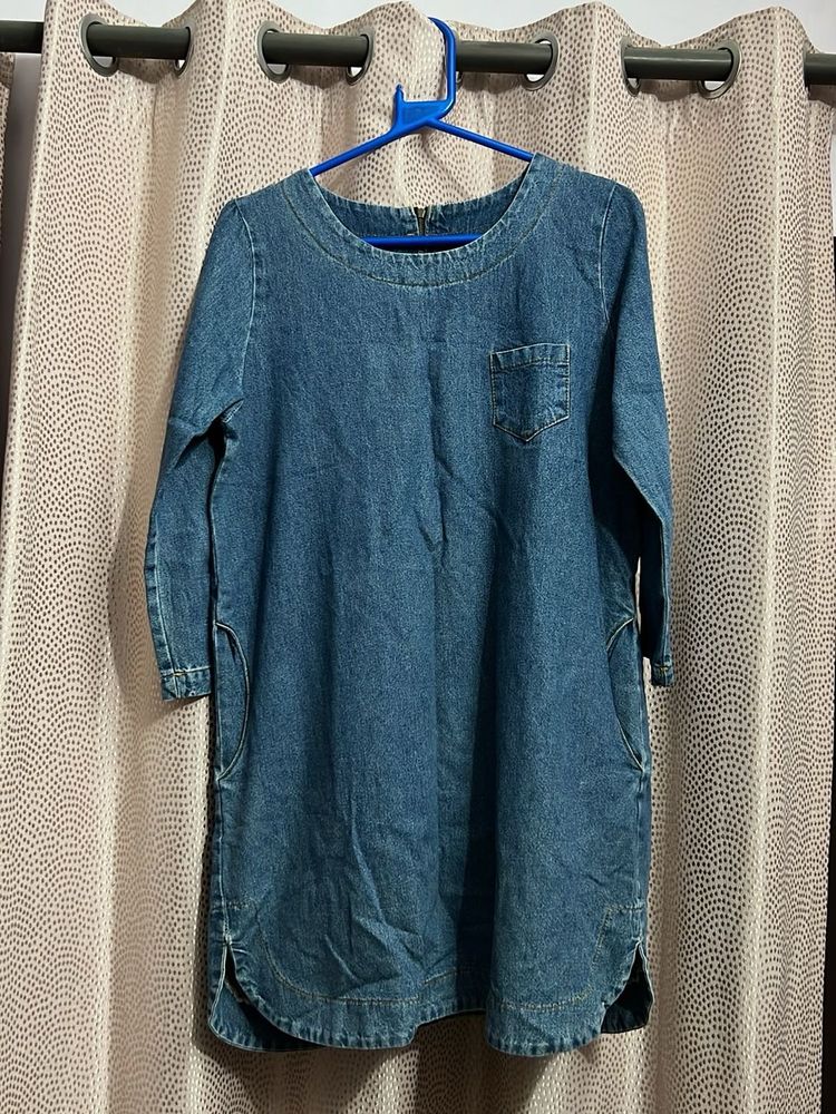 Denim Tunic Dress