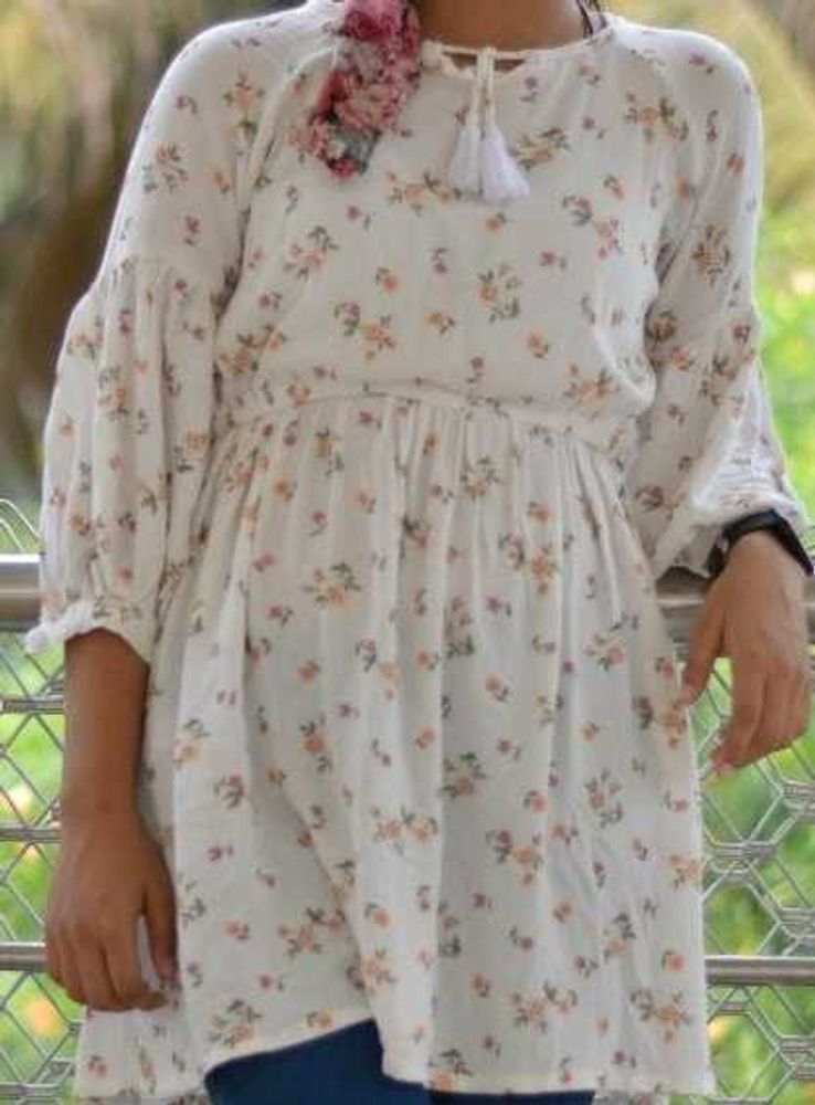 Floral Print Casual Dress