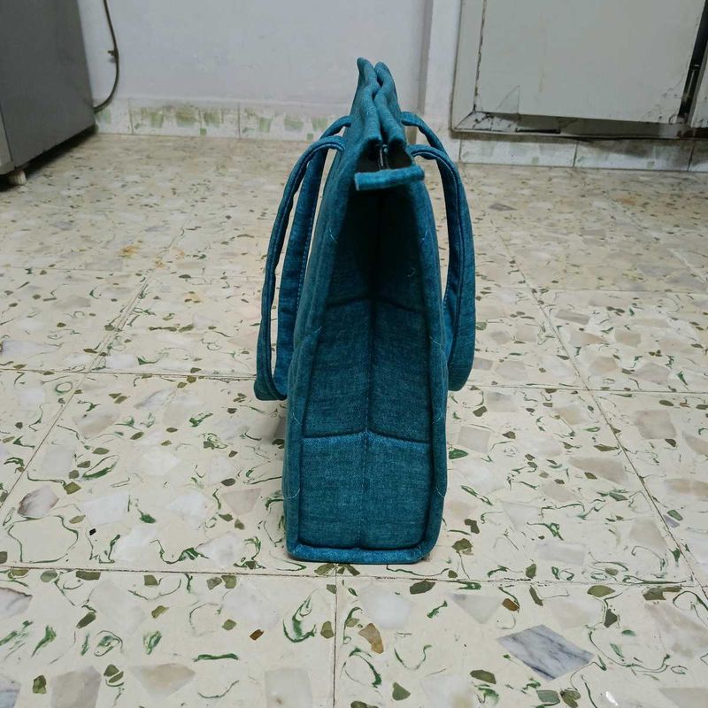 Teal Tote Bag