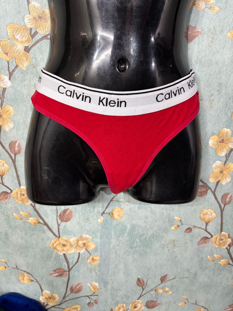 Calvin Klein Red Thong