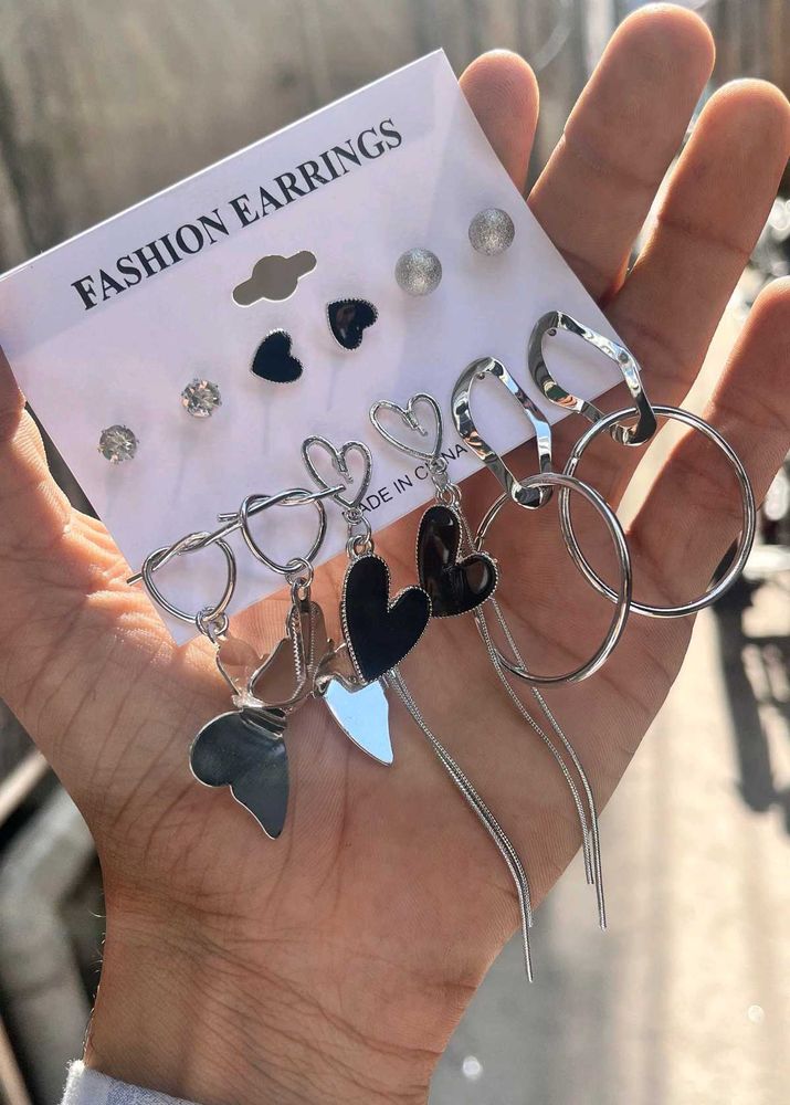 Korean Combo Earrings