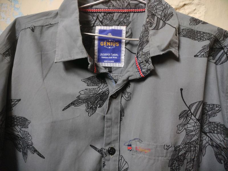 Formal Printed Shirt For MEN Size L
