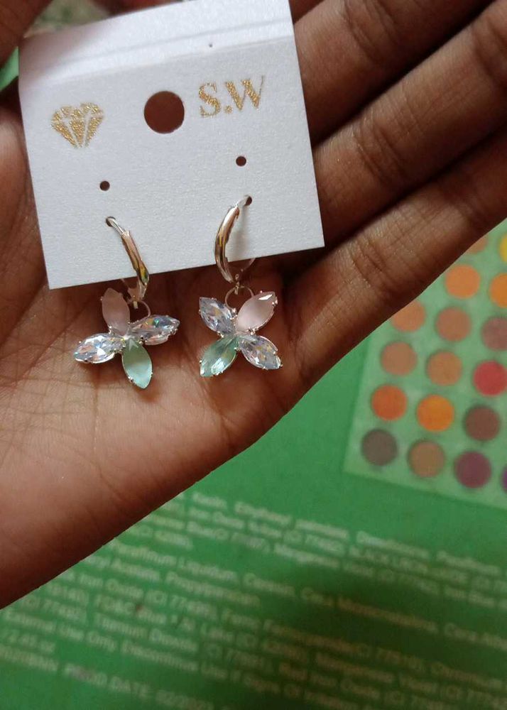 Vintage Style Ring And Cute Earring