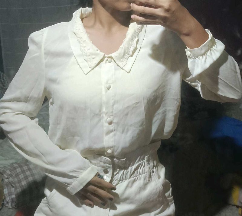 Elegant Button-Down Top