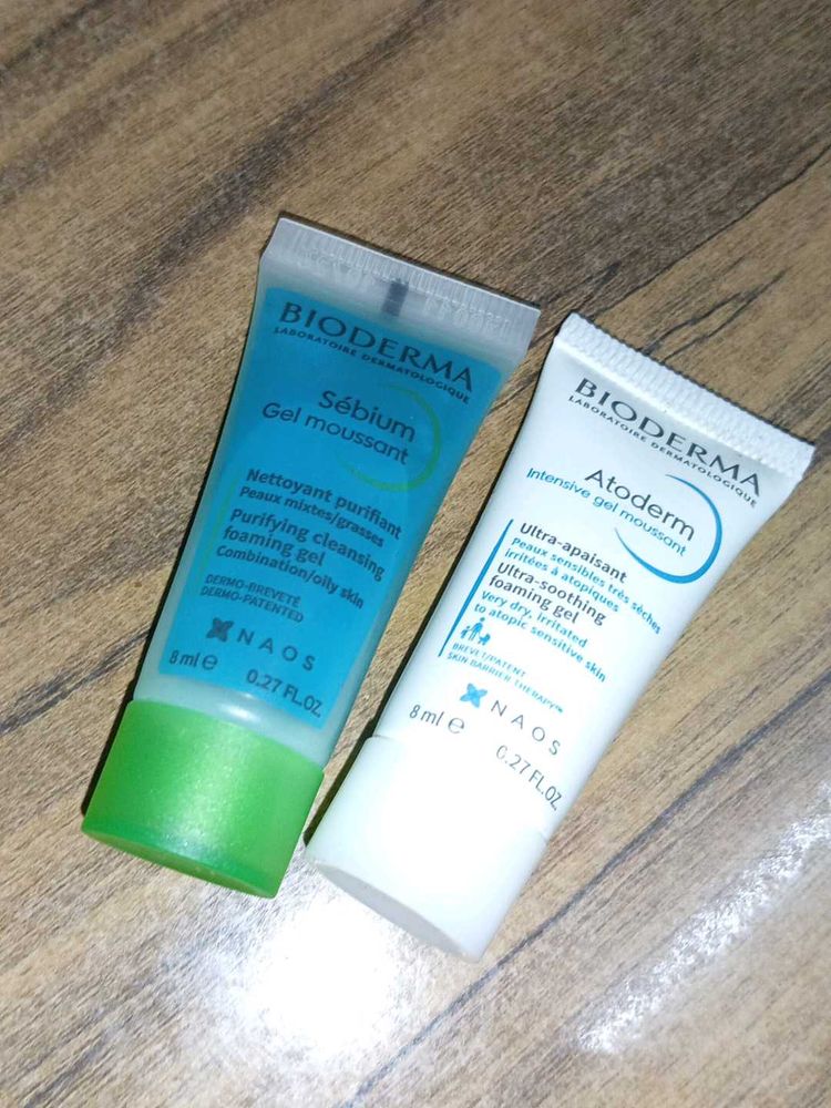 Bioderma Sebium &amp; Atoderm Travel Size