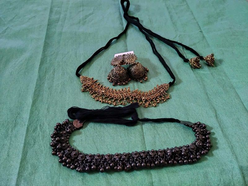 Antique Necklace &amp; Earring Set