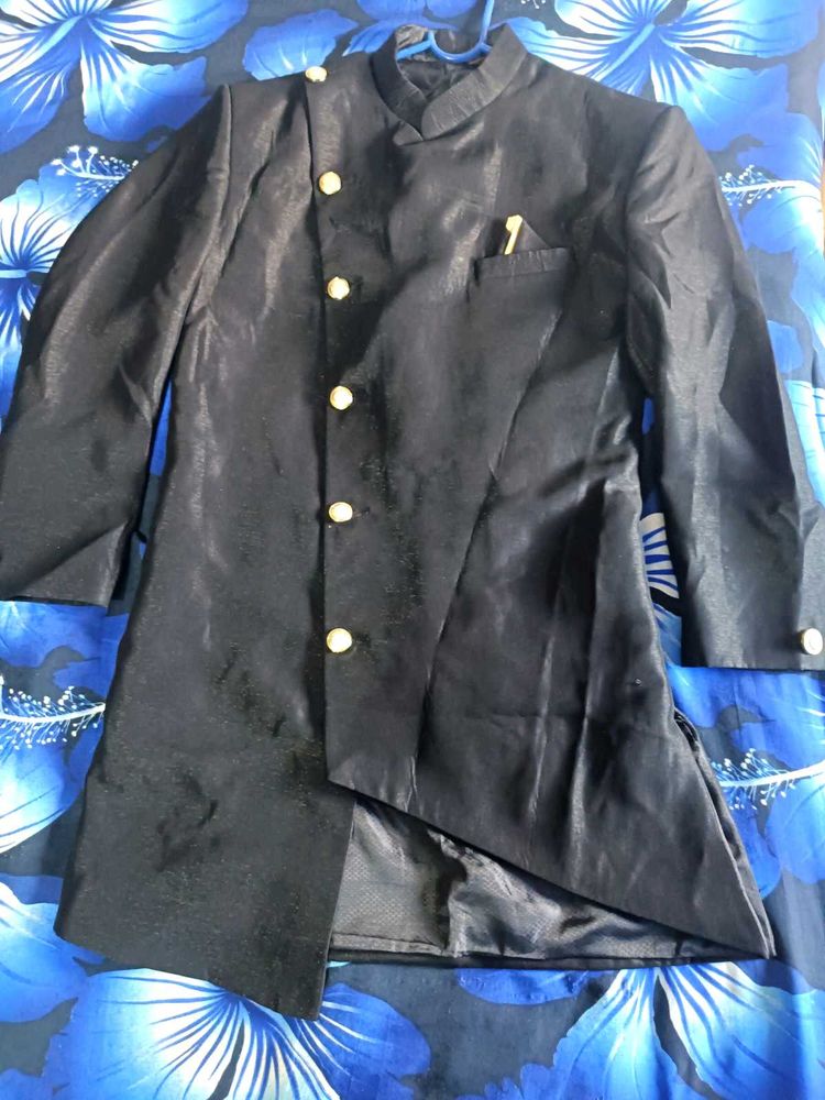 Black Shiny Blazer