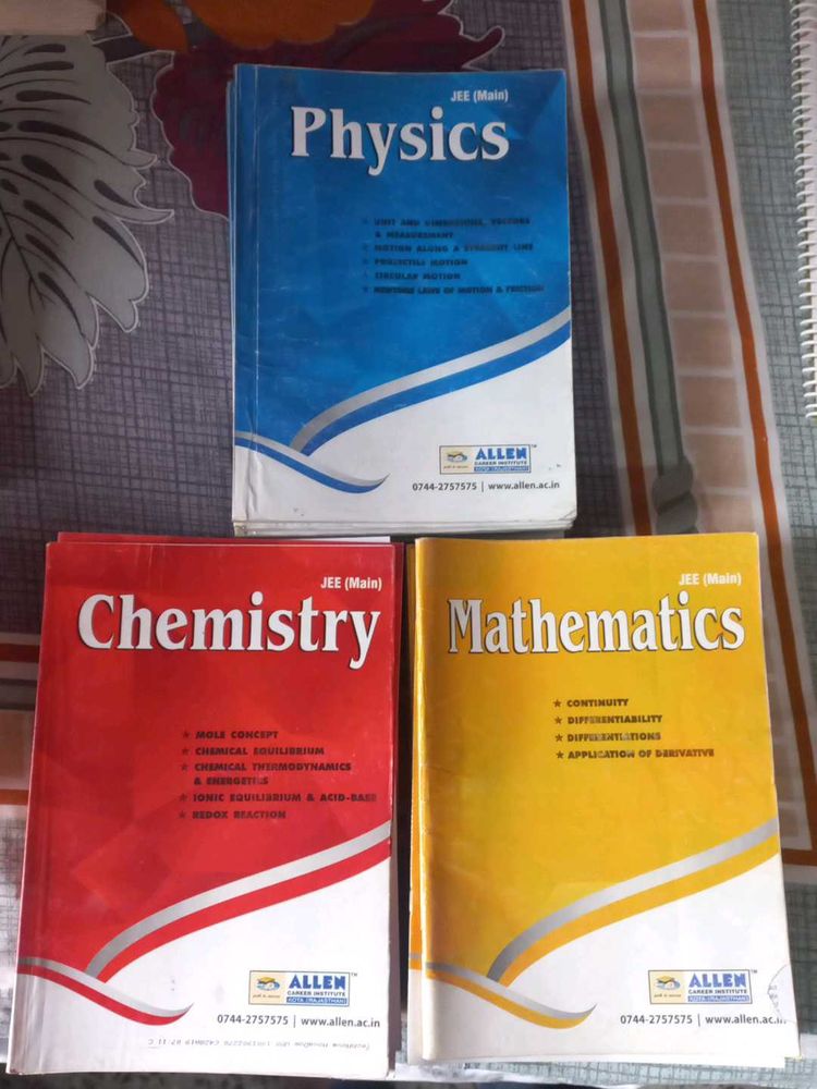 ALLEN KOTA JEE Main Study Material