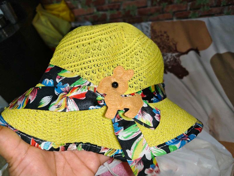 Beautiful Baby Medium Beach Cap