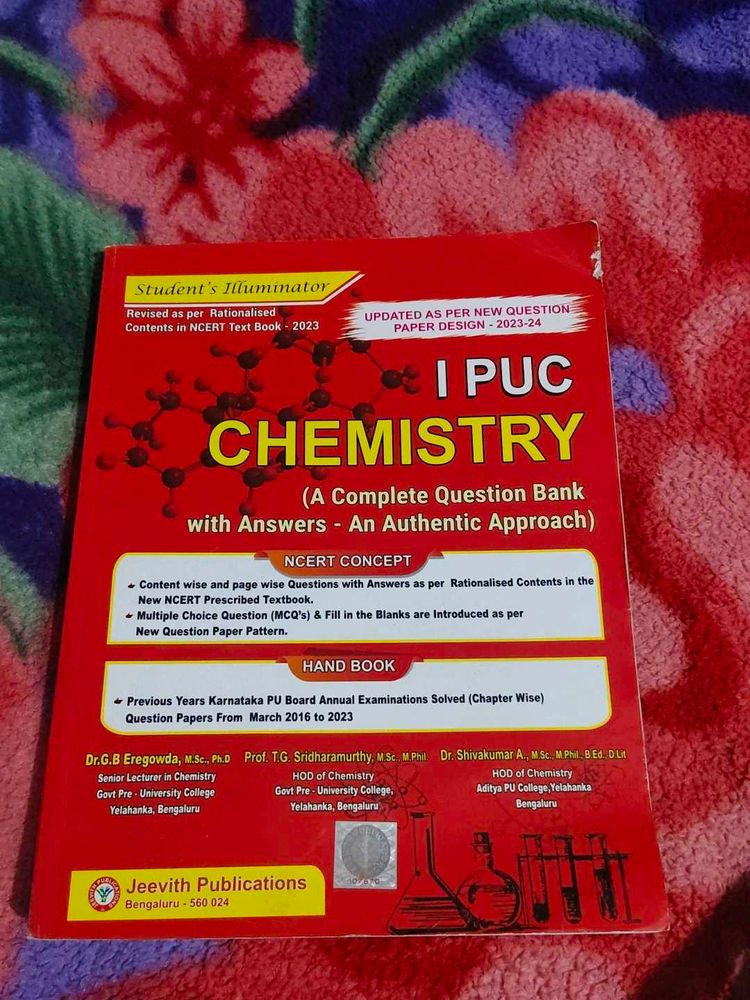 I PUC Chemistry Question Bank