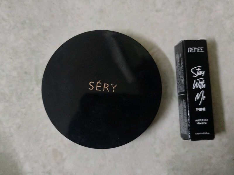 Sery Compact &amp; Renee Mini Lipstick