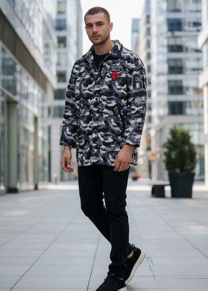 Chicago Bulls Camo Jacket