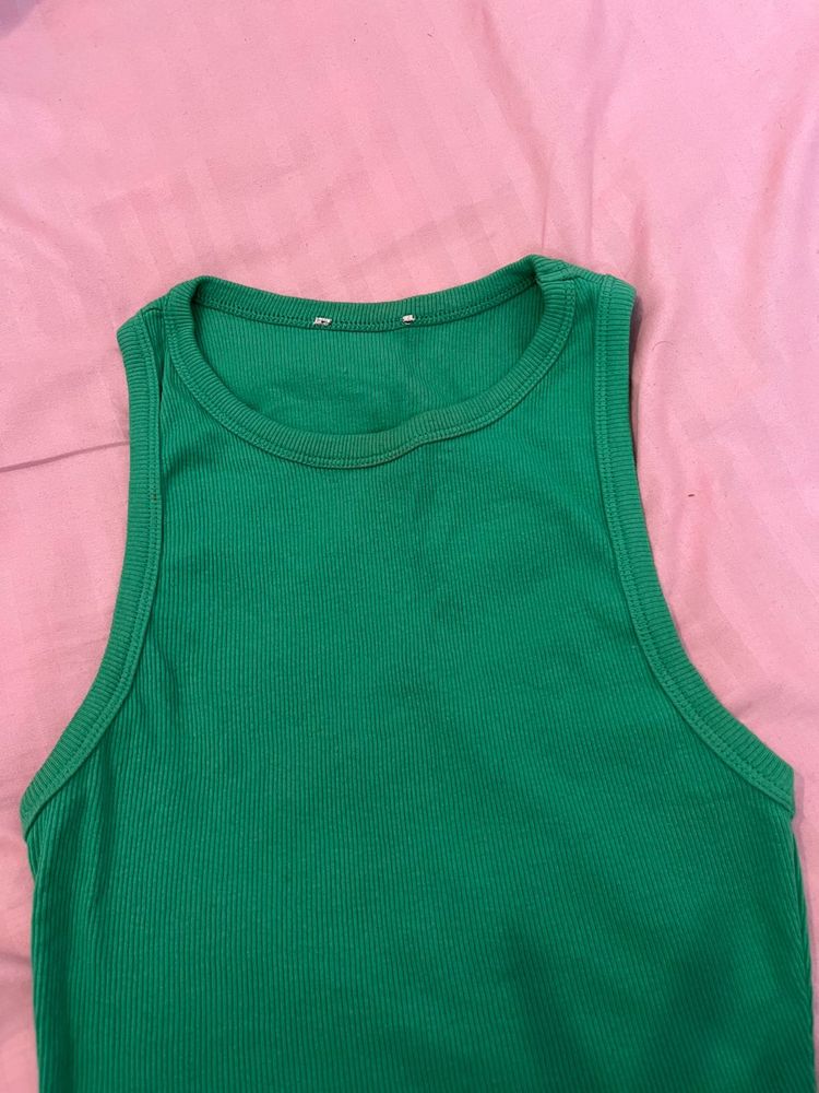 Green Tank Top